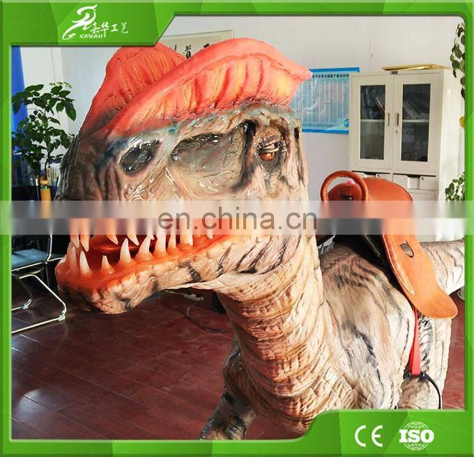 Indoor & outdoor amusement park dinosaur rides for kids