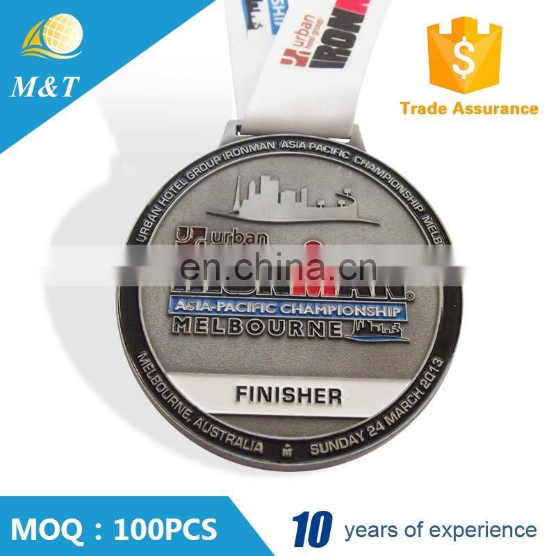 Cheap Custom Sports Plaques Ironman Triathlons Medals