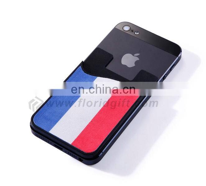 Promotional gifts mobile phone silicone business card wallet