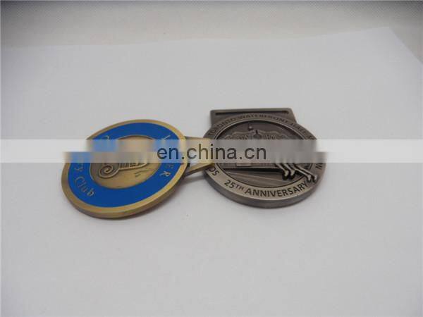 top quality metal blank name tag for golf bag