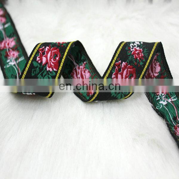 Custom in stock woven jacquard ribbon