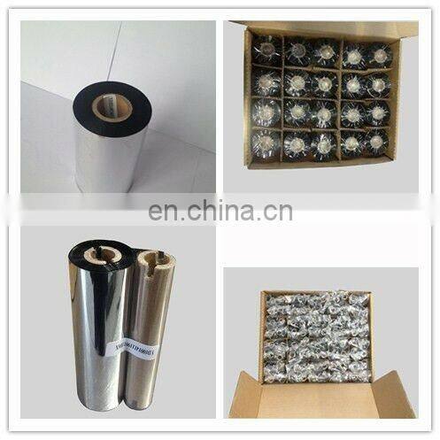 Premium resin ribbon for gloss synthetics 110MM*300M---Black