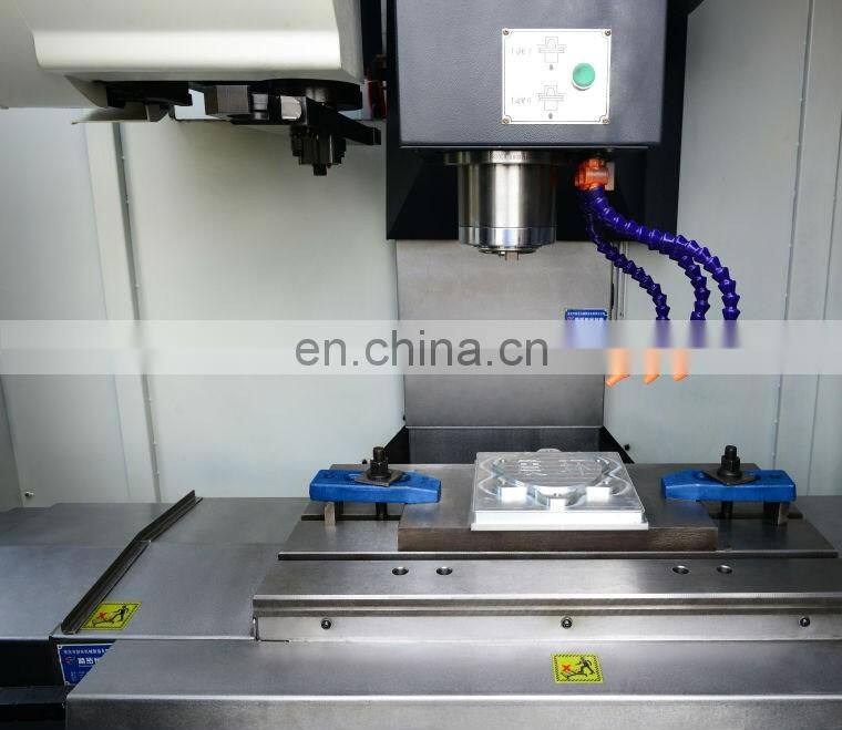8000Rpm Spindle Speed Siemens GSK Fanuc Mitsubishi CNC Machining Center 3 Axis 4 Axes 5 Axis Metal Milling Machine For Sale