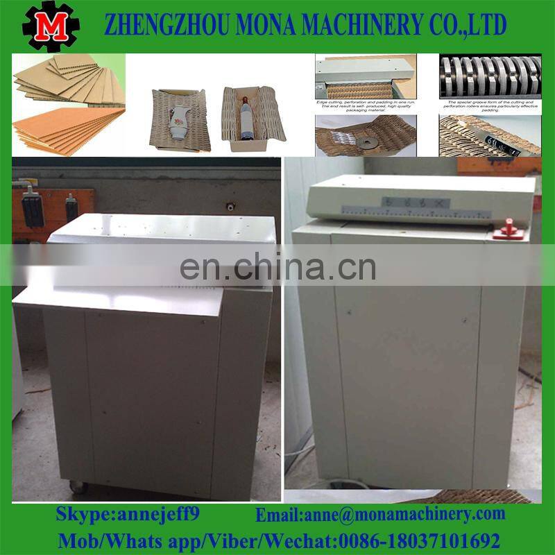 Cardboard Shredder/Crushing Machine/corrugated board shredder with wheel