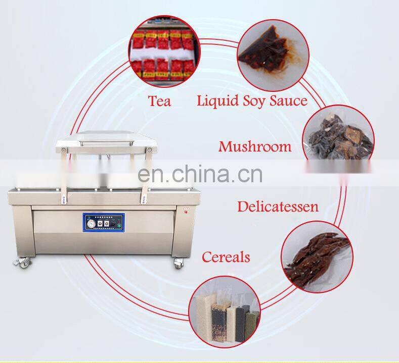 high efficiency double chamber vacuum packing machine/cheese vacuum packing machine
