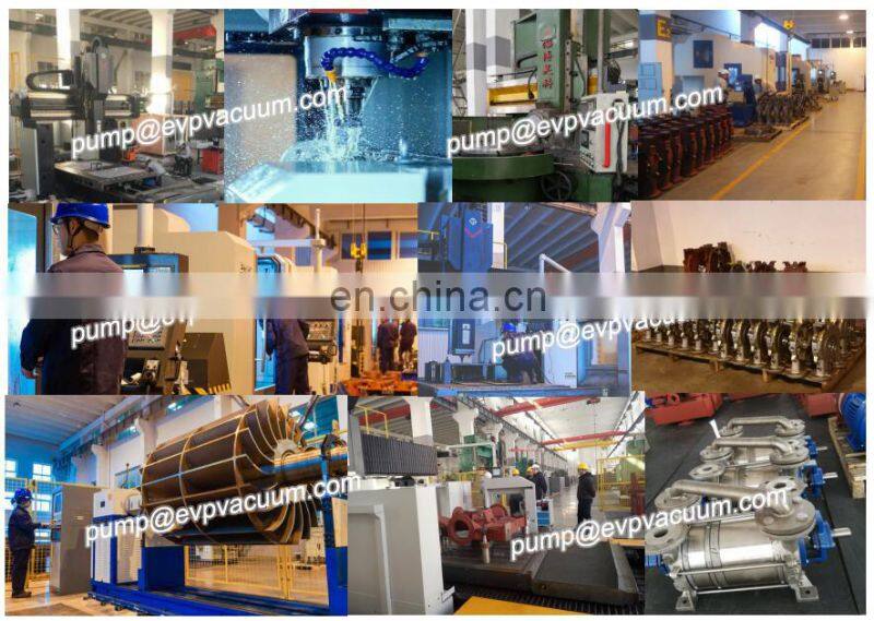 DLV350 double stage liquid ring vacuum pump for food packing 2SK Update