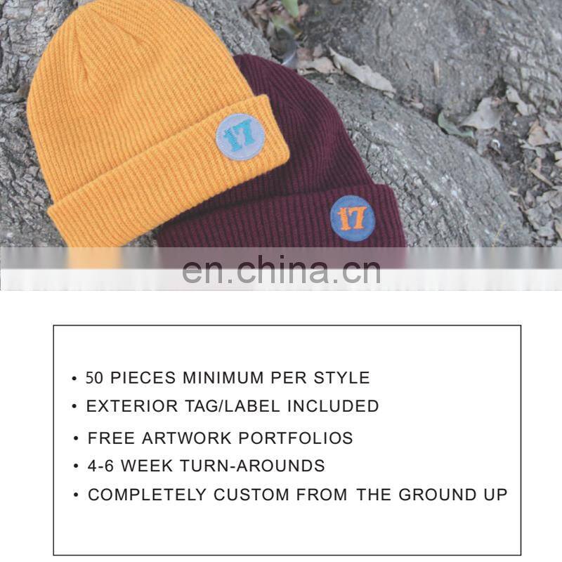 Plain skull hat custom, knitted winter beanie hats, unisex winter beanie custom