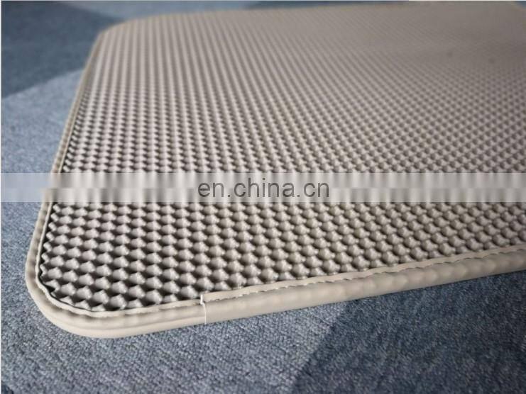 Customized Pet Cat Toilet Mat Easy Cleaning Litter Pad For Dog Cat