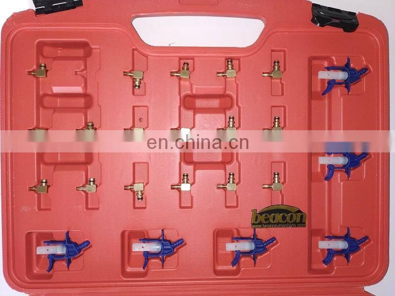 Oil return test backflow test diesel common rail injector repair tool