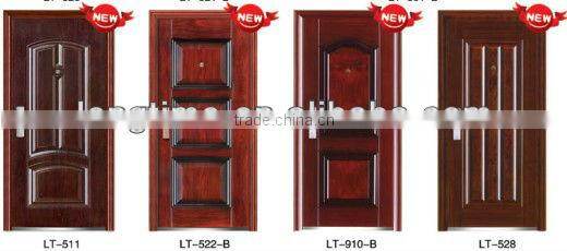 Copper color popular steel door (lt-675) new model