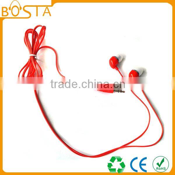 Free sample stylish good quality wholesale deep bass cheap stereo earphones