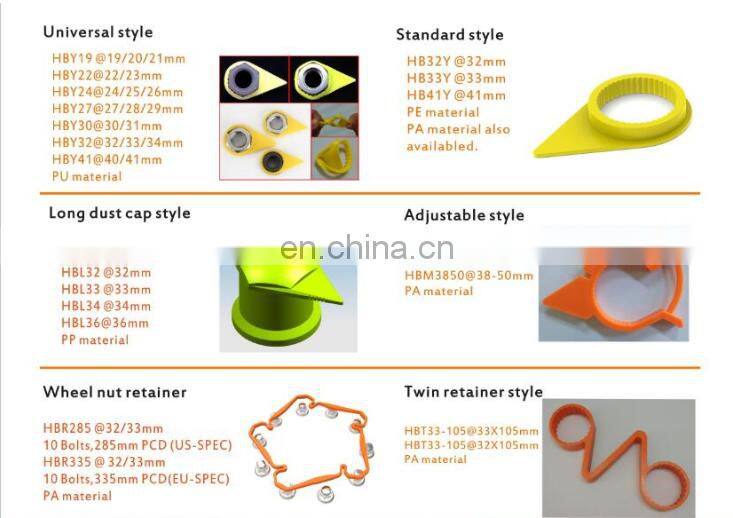 32mm PE Loose Wheel Nut Indicator/Wheel Nut indicator/Wheel Check Wheel Lug lock Indicator