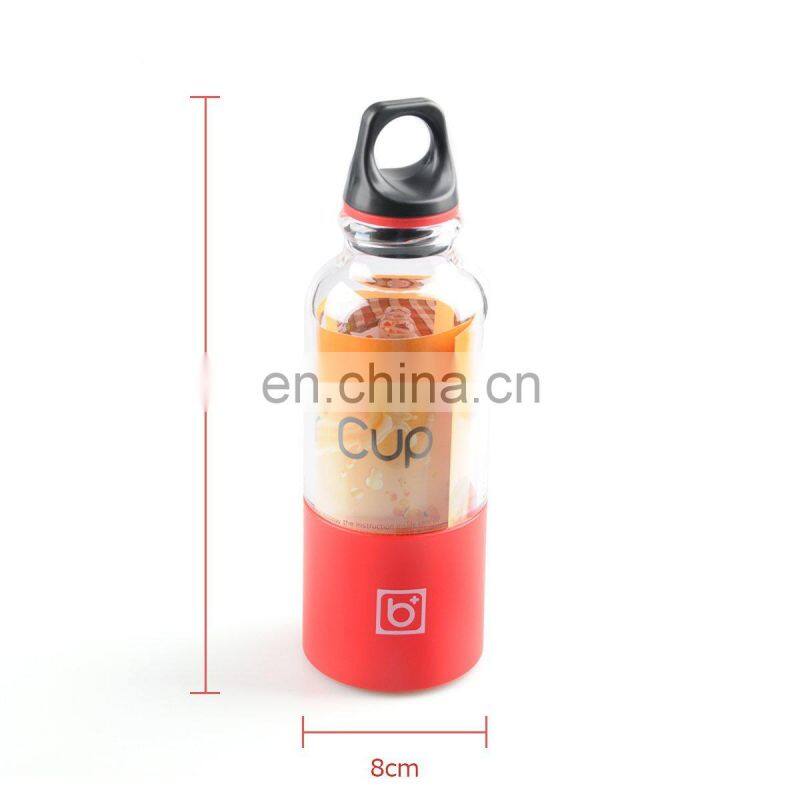 500ML USB Rechargeable Electric Automatic Vegetables Fruit Juice Maker Cup Blender Mixer USB blender