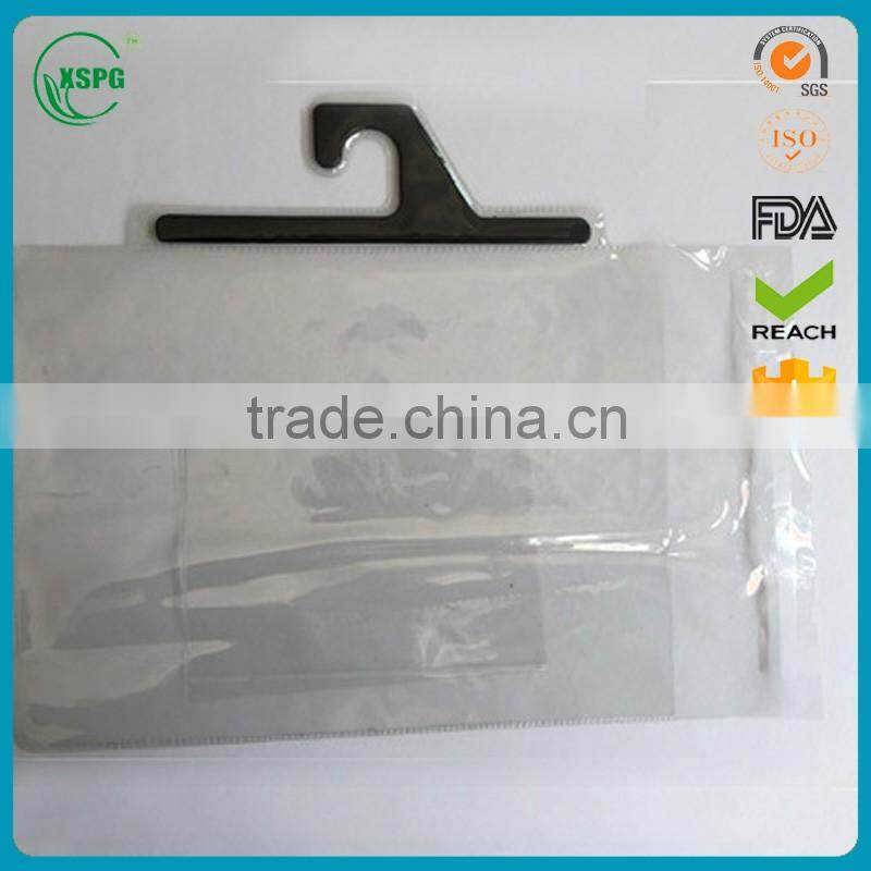 transparent plastic pvc waterproof hanger bag for clothes