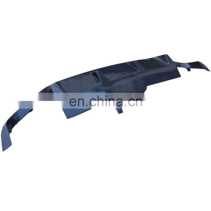 Carbon Fiber Rear Bumper Diffuser for Ford Mustang GT500 2013 2014