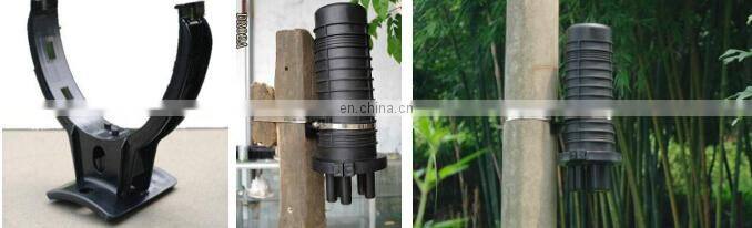 24 48 96 144 288 Core Vertical Dome Type Fiber Cable Joint Box Black Fiber Optic Splice Closure IP68 Aerial ISO9001, ROHS CN;GUA