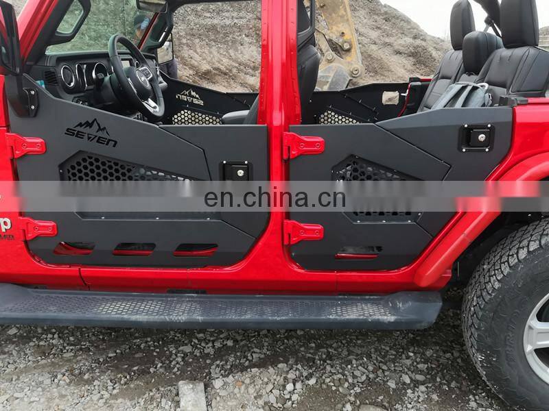 JL1173 JK TUBE 2 DOOR half door for Vehicles for jeep for wrangler JL accessories steel door for jeep JL 2018 new desigh LANTSUN