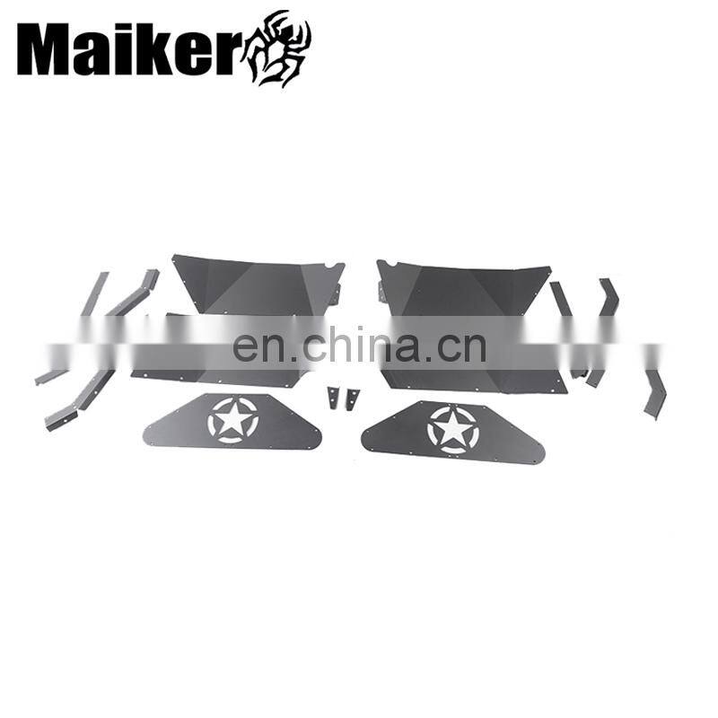 4x4 Offroad Fender Trim For Jeep Wrangler JK Accessories Rear Inner Fender For Jeep