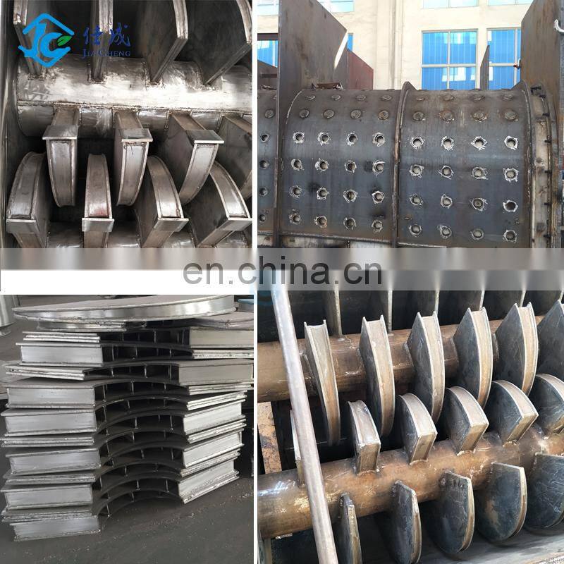 Chinese factory vacuum sludge hollow paddle dryer / paper pulp dryer