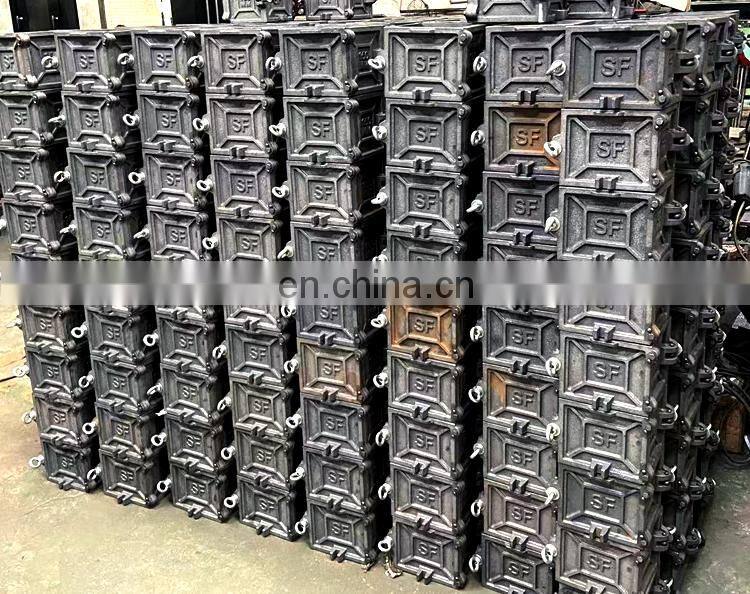 High Quality 100 150 mm Plastic Cast Iron Steel Concrete Cube Test Mould With Factory price