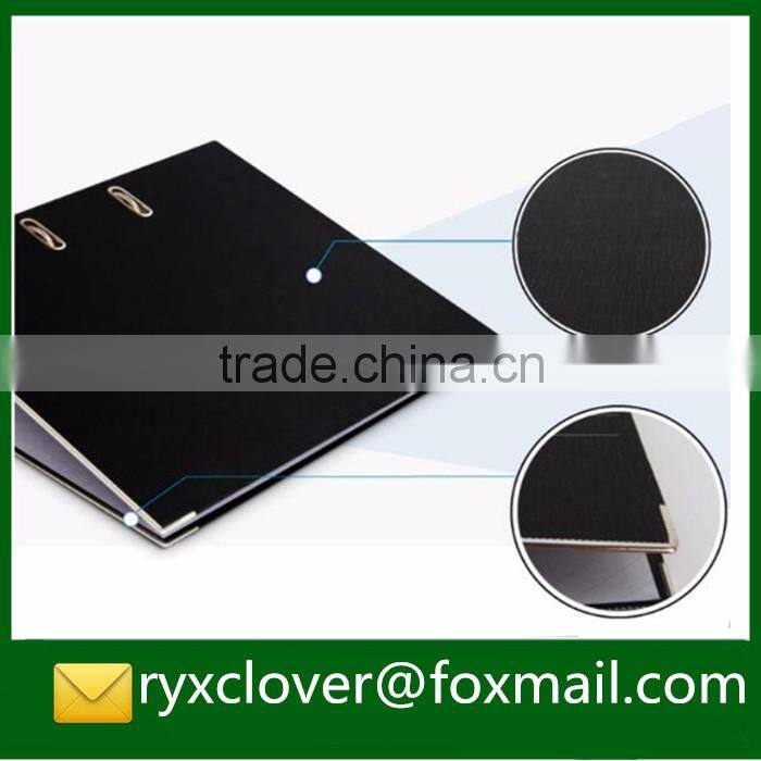 Office stationery Paper lever arch file folder with finger ring