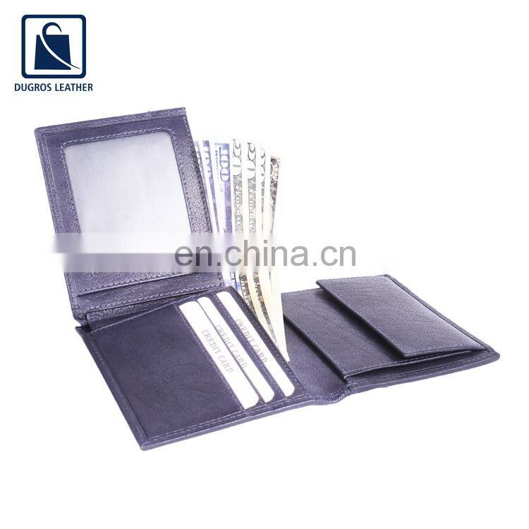 Fashion Designer Stylish Matching Stitching Genuine Leather Wallet for Men at Best Price