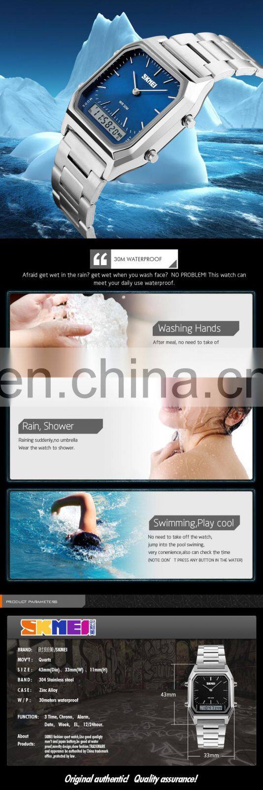 Cheap and cool jam tangan harga jam tangan skmei original elegant sport watch