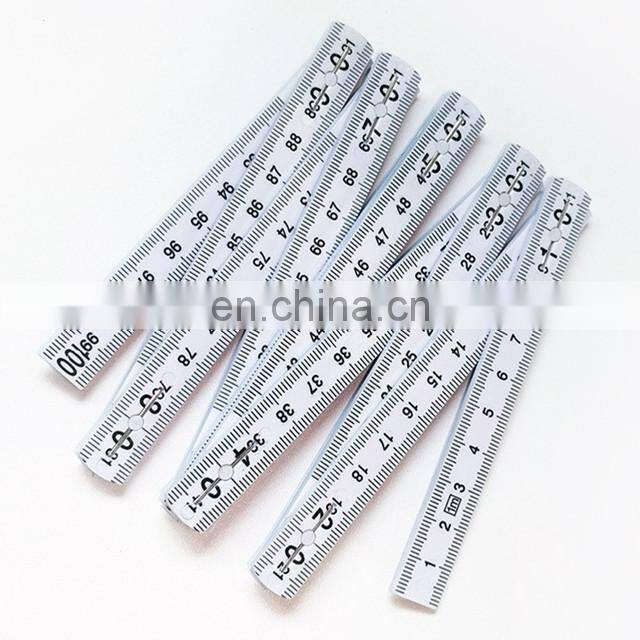 Folding Ruler Folded Plastic Custom 1m 10 Straight Ruler