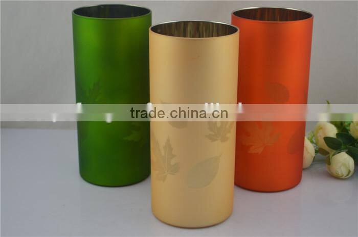 gift available oil lamp garden glass crystal lotus flower