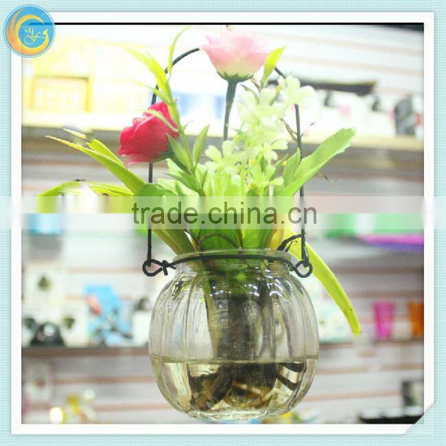 Fashionable Candle In hanging Glass Holder