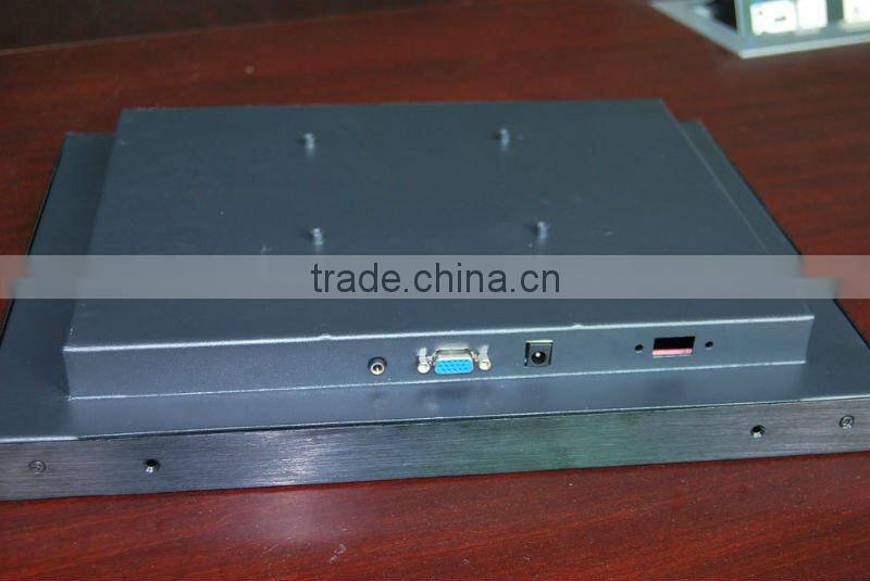 22" aluminium housing touch monitor with TFT LCD panel