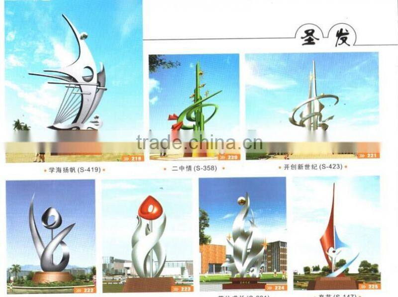 stainless steel flower lotus metal sculpture hot item