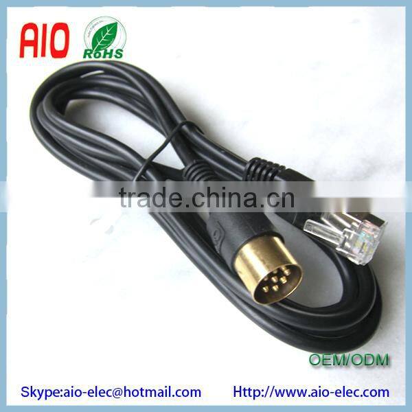 RJ45 Powerlink compatible to Twin RCA Phono cable