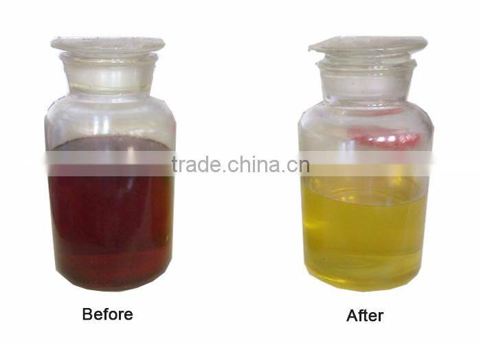 Low operating cost transformer oil regeneration device/ insulation oil decoloring machine