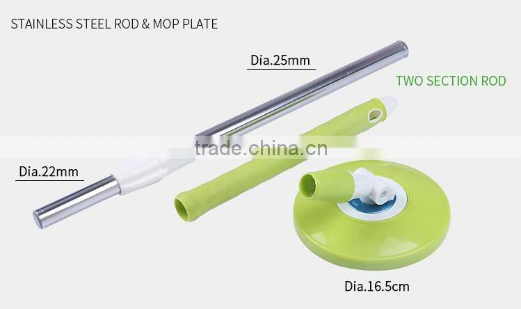 Wholesale 360 spin tornado mop with big wheel