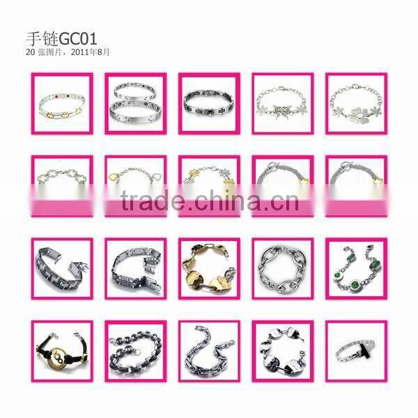 fashion paracord rope survival bracelet stainless steel clasp with dog tag