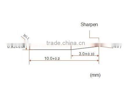 tungsten needle for filar guide
