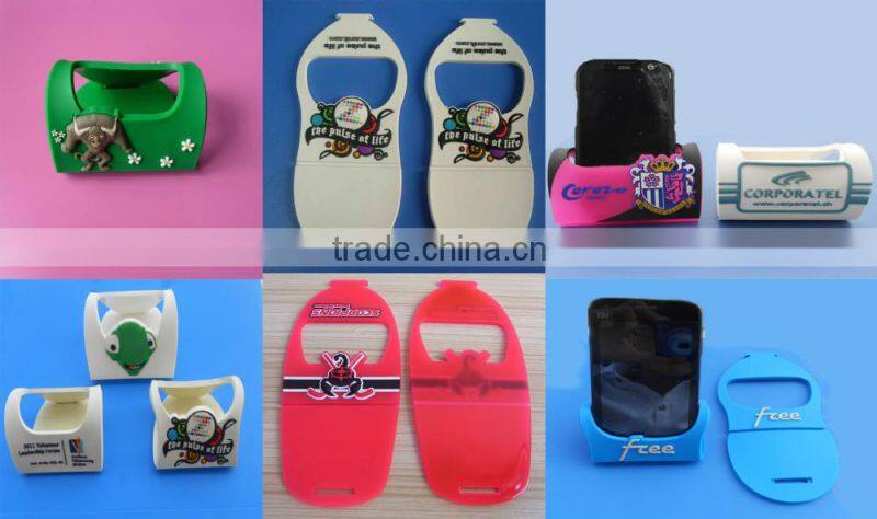 wholesale cartoon figure pvc mobilephone stands