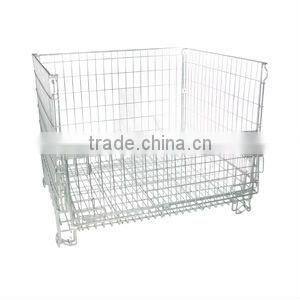 1200 mm (width) x 1000 mm (D) x 1000 mm (height) Stackable containers with wire rack