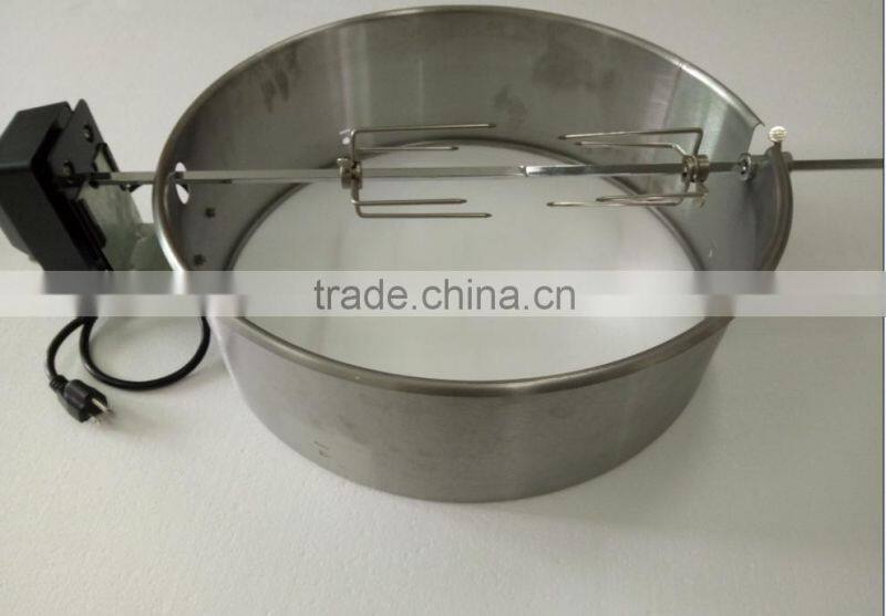 bbq ring with rotisserie motor kit