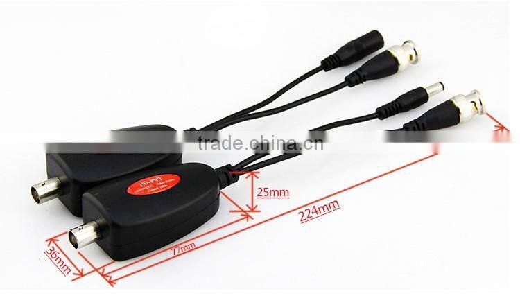 1Ch 720P/960P/1080P HD TVI/CVI/AHD +1 DATA Video AHD CVI Transmitter/Multiplexer