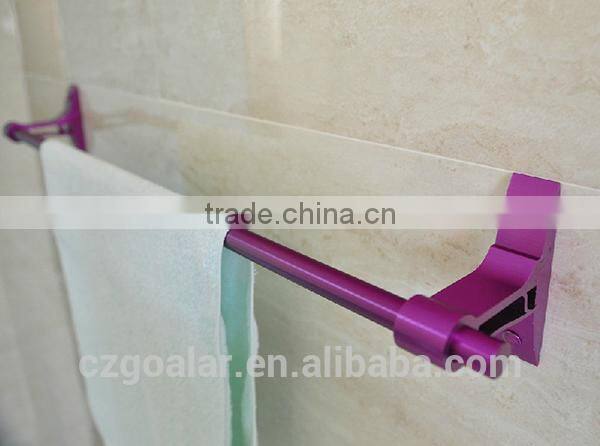 GT-04A Wall mounted single bathroom towel rack