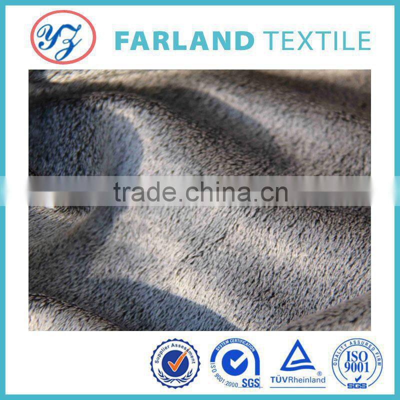 super soft back printed velboa fabric ugg boots fabric china's alibaba supplier