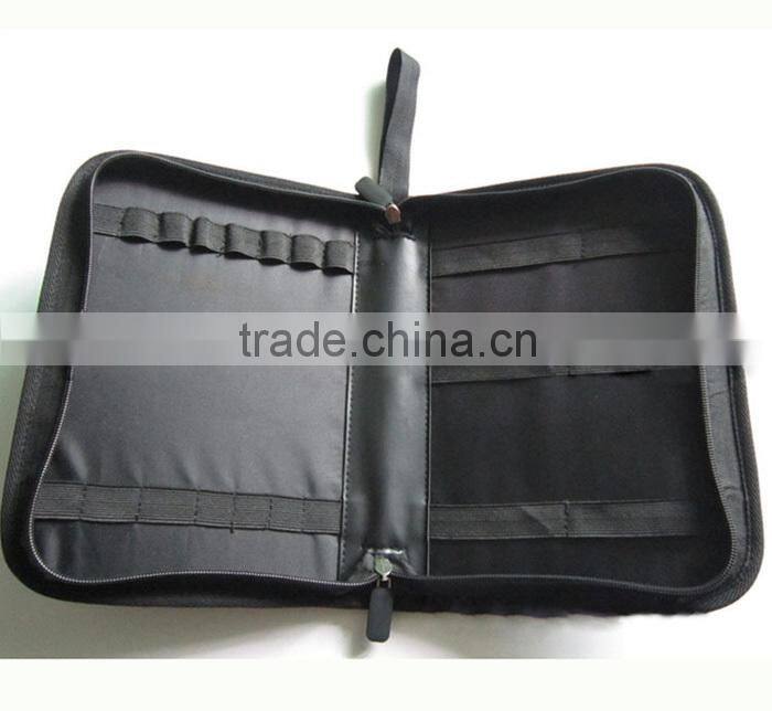 OEM/ODM service customized pu leather electrician leather tool bag