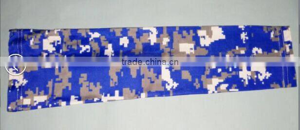 Compression Sports Arm Sleeve Digital Camo Baseball Football Wicking sleeves