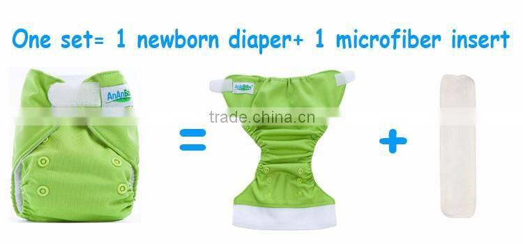Newborn Minky Fabric Baby Diapers Super Soft Cloth Diapers