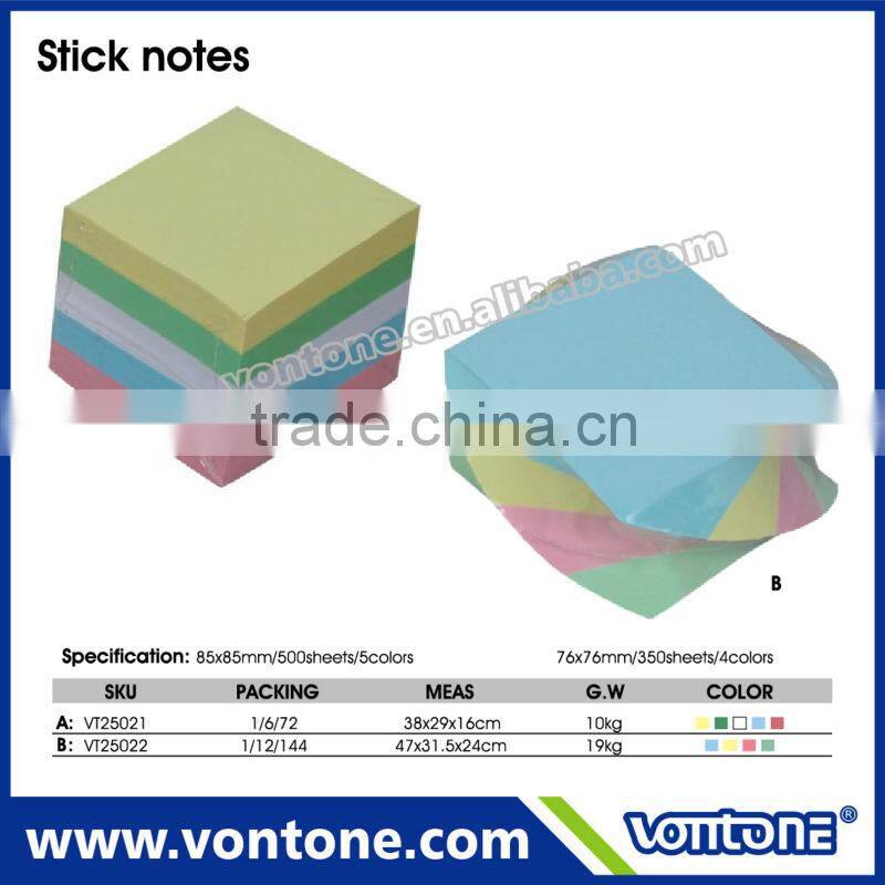 Block Memo Cube & Block Paper Pad & Cube Memo Pad