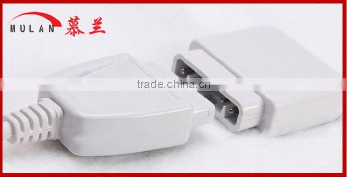 Fleece Throw Plain Heated Electric Warming Heating Blanket