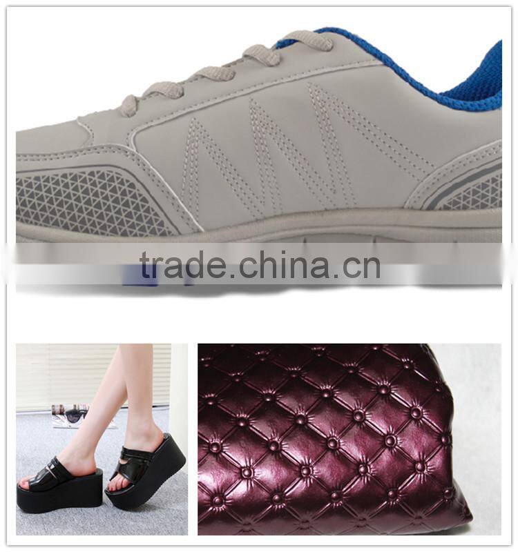 Knit fabric / pu coated fabric / pu leather fabric