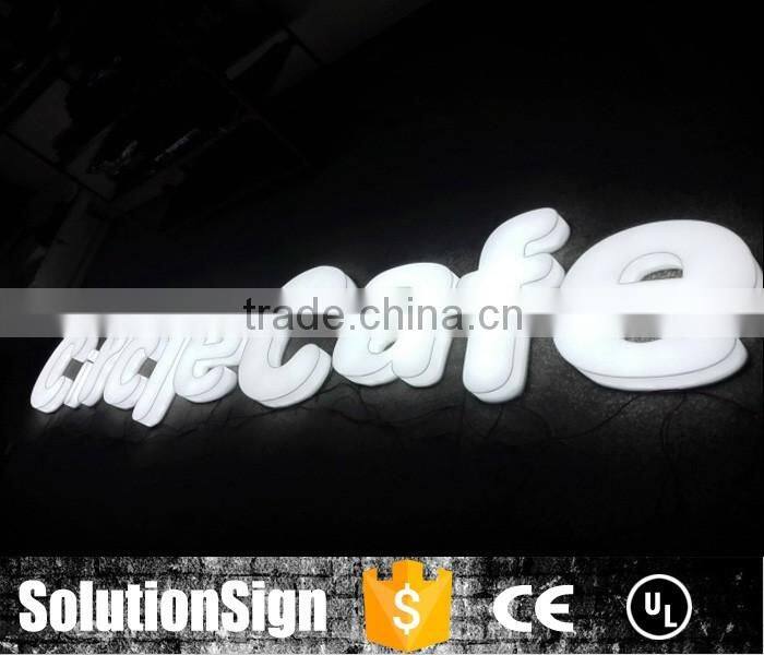 retail shop cheap price led edge lit sign base